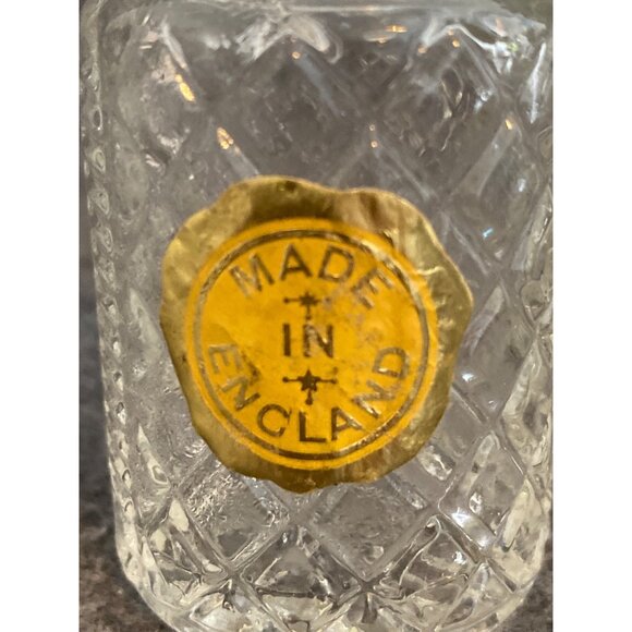 Eales of Sheffield Condiment Set Salt Pepper Oil Vinegar England 50s Cruet VTG - Picture 6 of 16